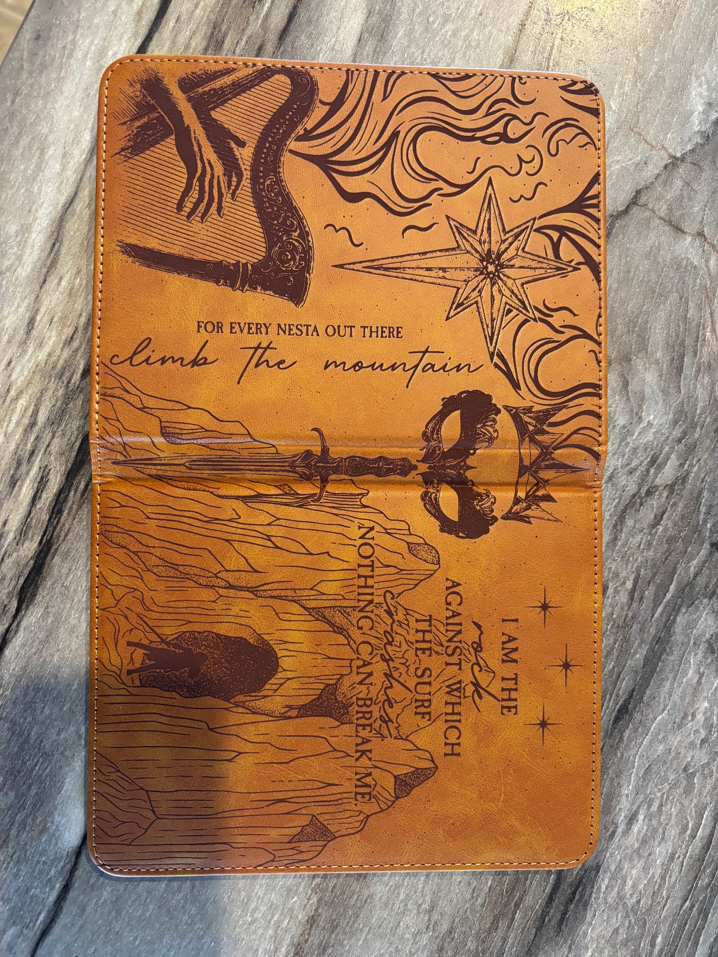 ACOTAR LASER ENGRAVED KINDLE CASE