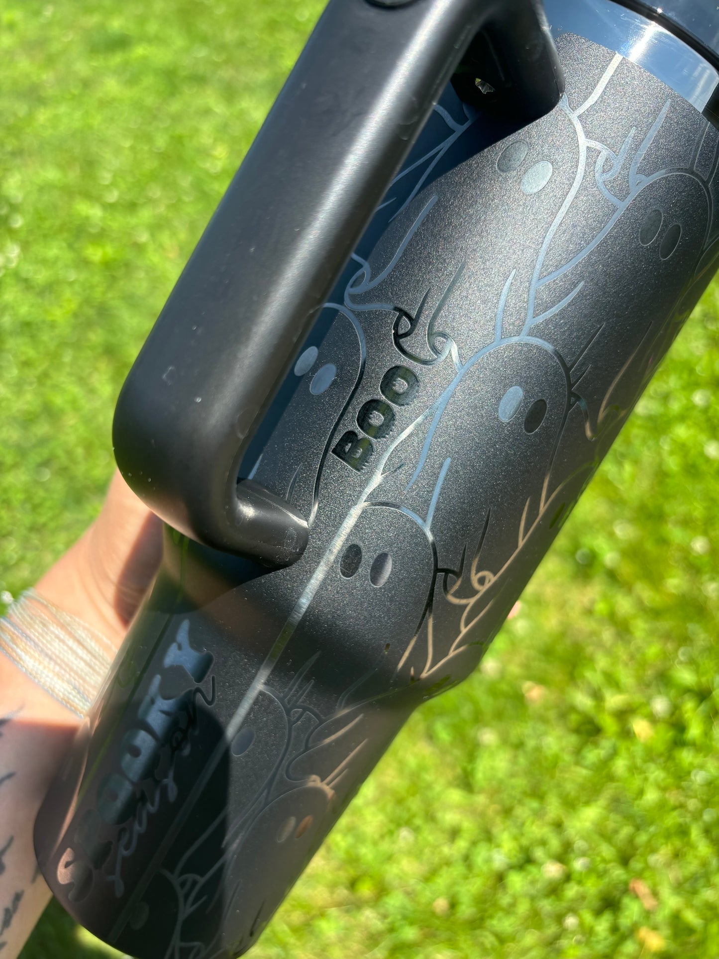 SPOOKY SEASON TUMBLER (BLACK ONYX)