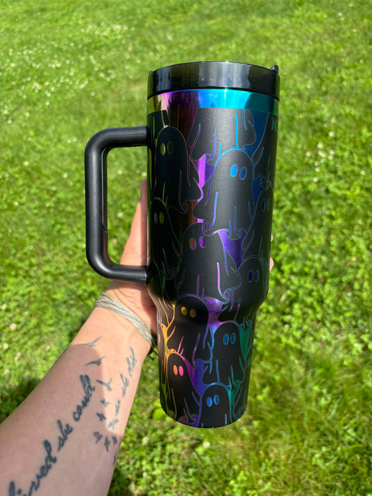 SPOOKY SEASON TUMBLER (RAINBOW)