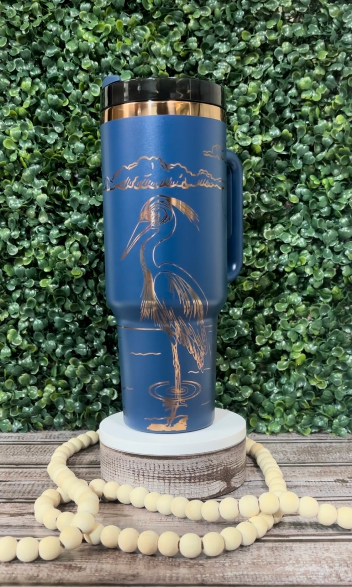 JIM MORRIS ENGRAVED TUMBLER