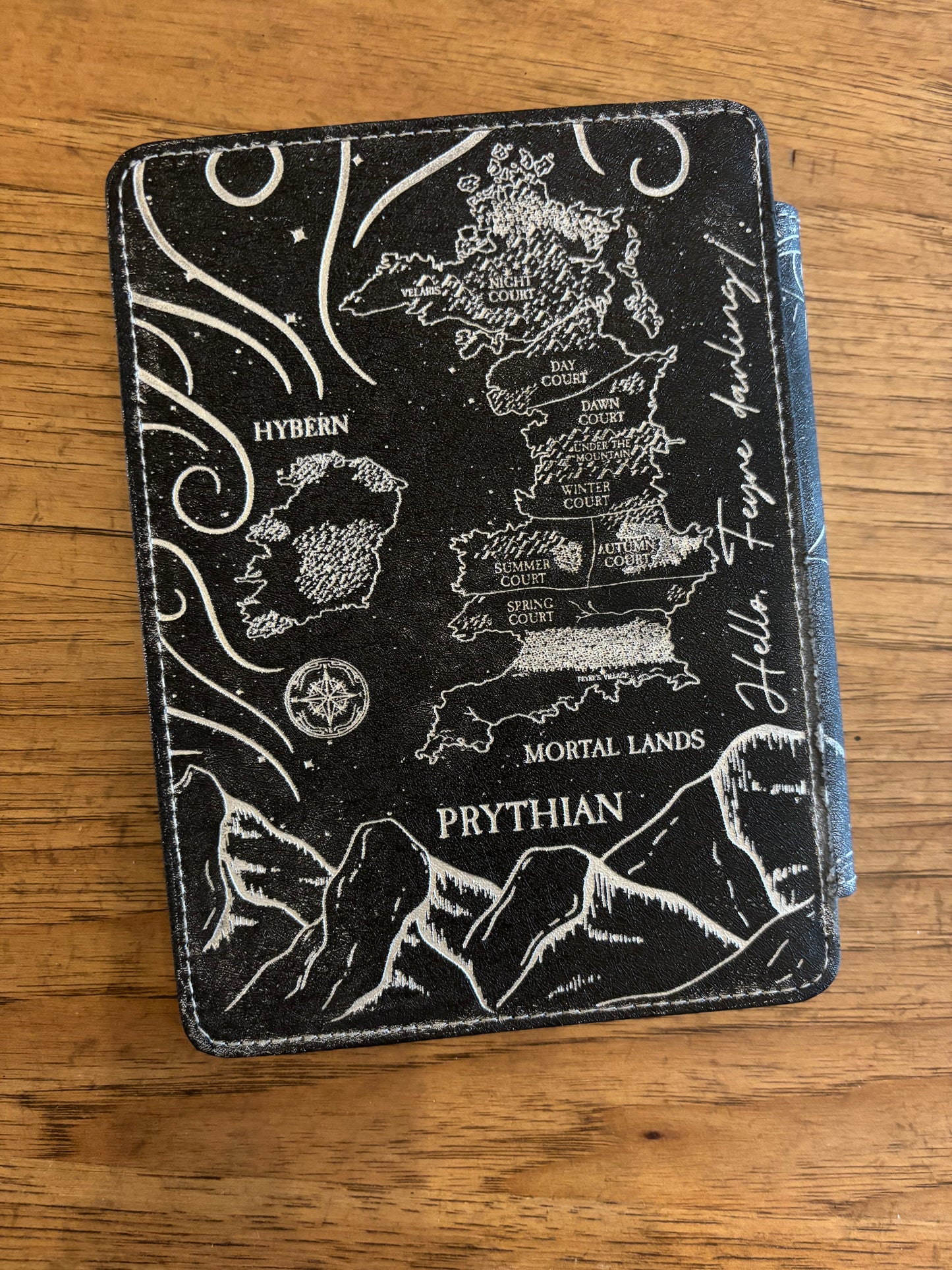 ACOTAR LASER ENGRAVED KINDLE CASE